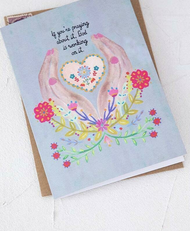 Natural life card- if you’re praying 