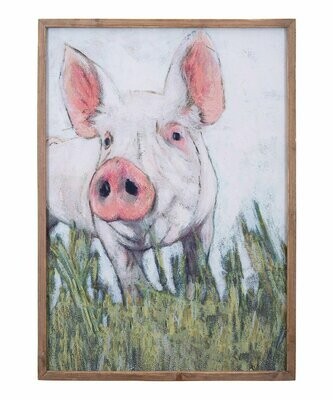 Pig Wood Canvas