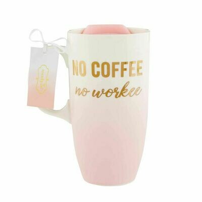 Ombre Travel Mug- Blush