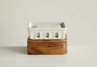 Stoneware Soap Dish