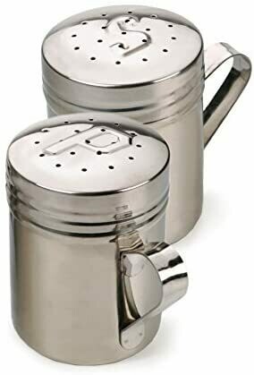 Endurance Salt and Pepper Shakers-Stainless
