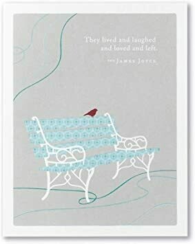 Card-They lived and laughed and loved 