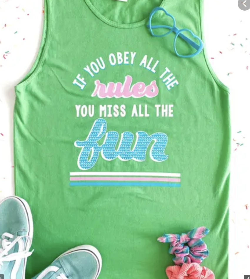 If you obey all the rules tank