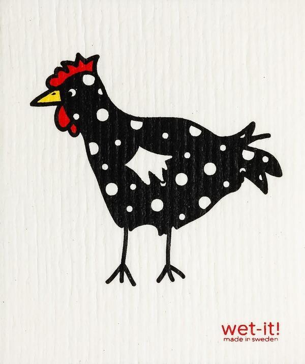Wet It - Black Polka Chicken 