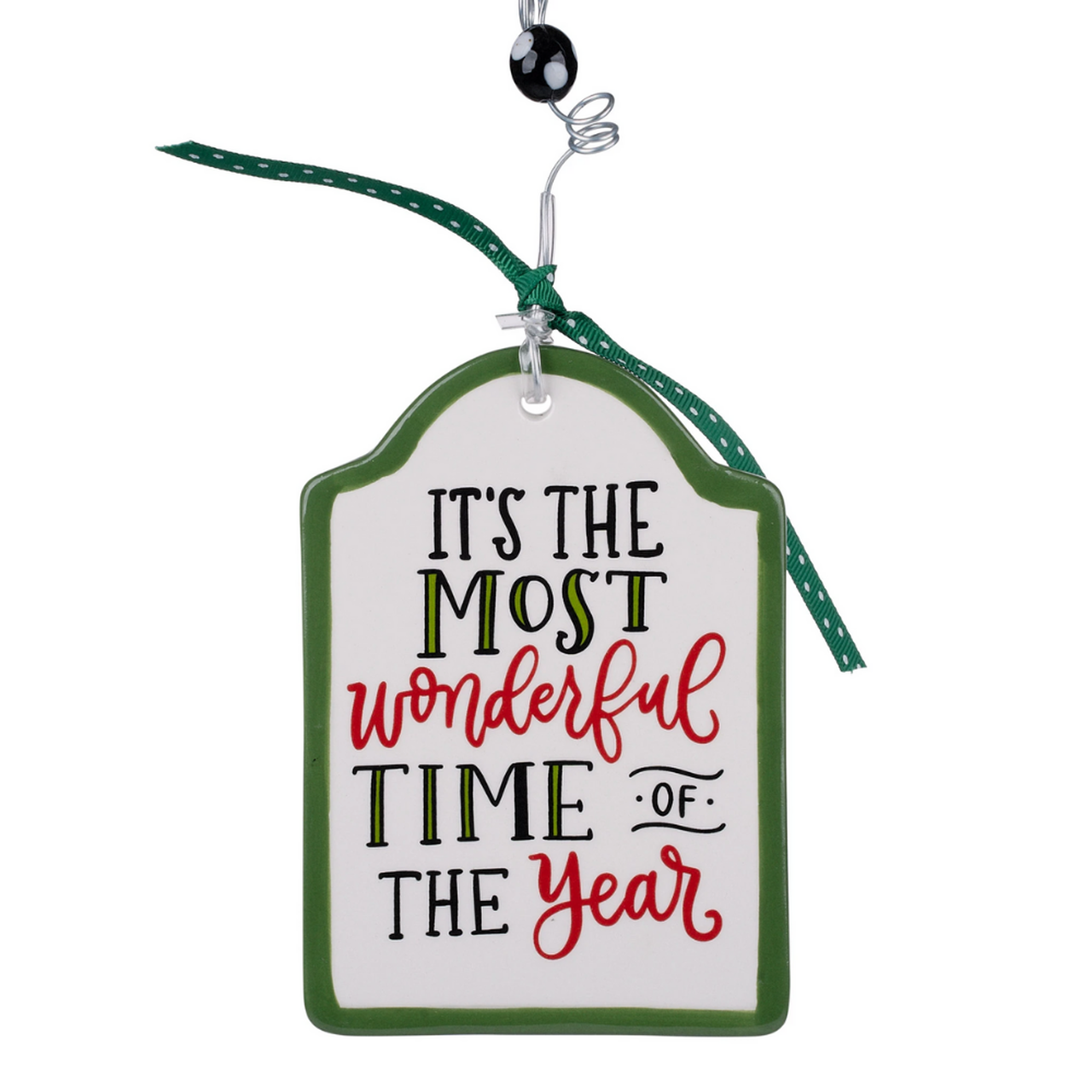 Most Wonderful Time Flat Ornament 