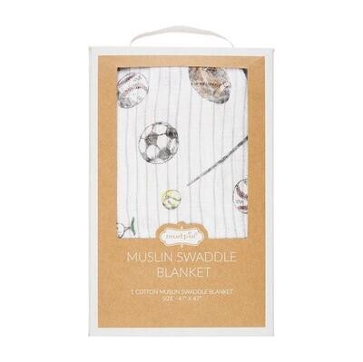 Sports Muslin Swaddle 
