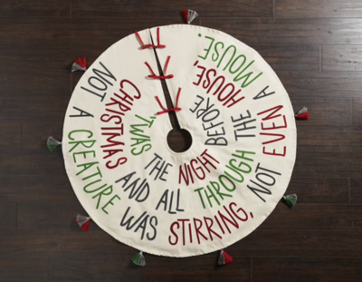 T'was The Night Tree Skirt