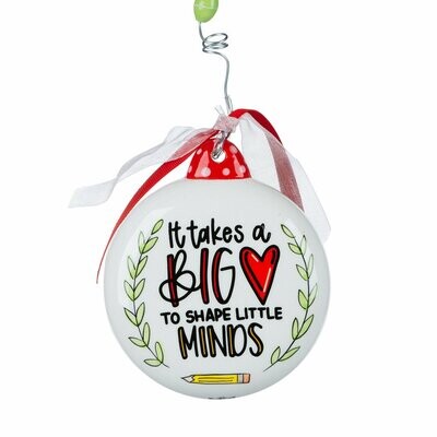 Big Heart Little Mind Ornament 