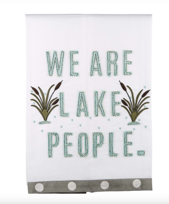 Lake People Tea Towel 