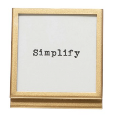 Simplify Mini Frame