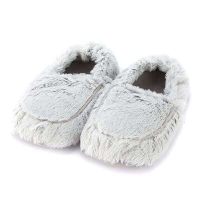 Gray Warmies Slippers