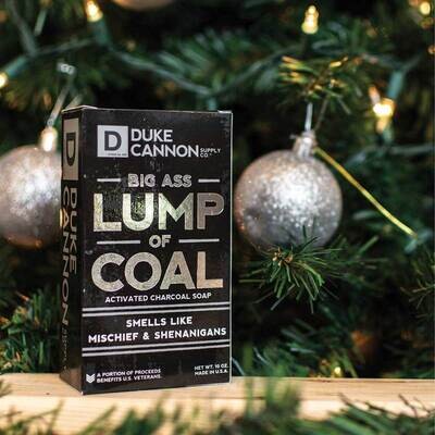 Lump of Coal Charcoal Soap
