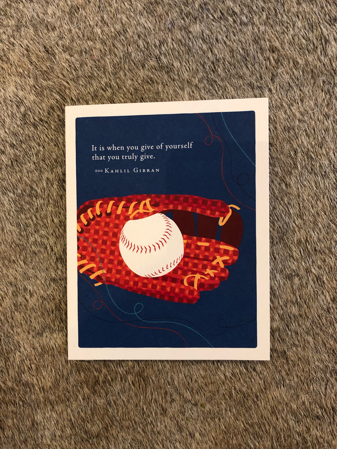 Card-It is when you give of yourself that you truly give