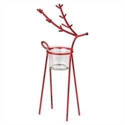 Large Reindeer tea Light Holder