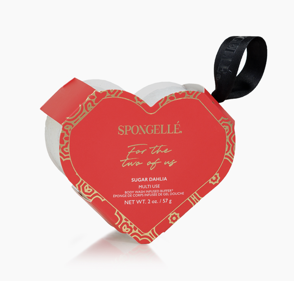 Sugar Dahlia Heart Spongelle