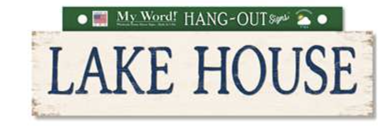 Lake House Sign