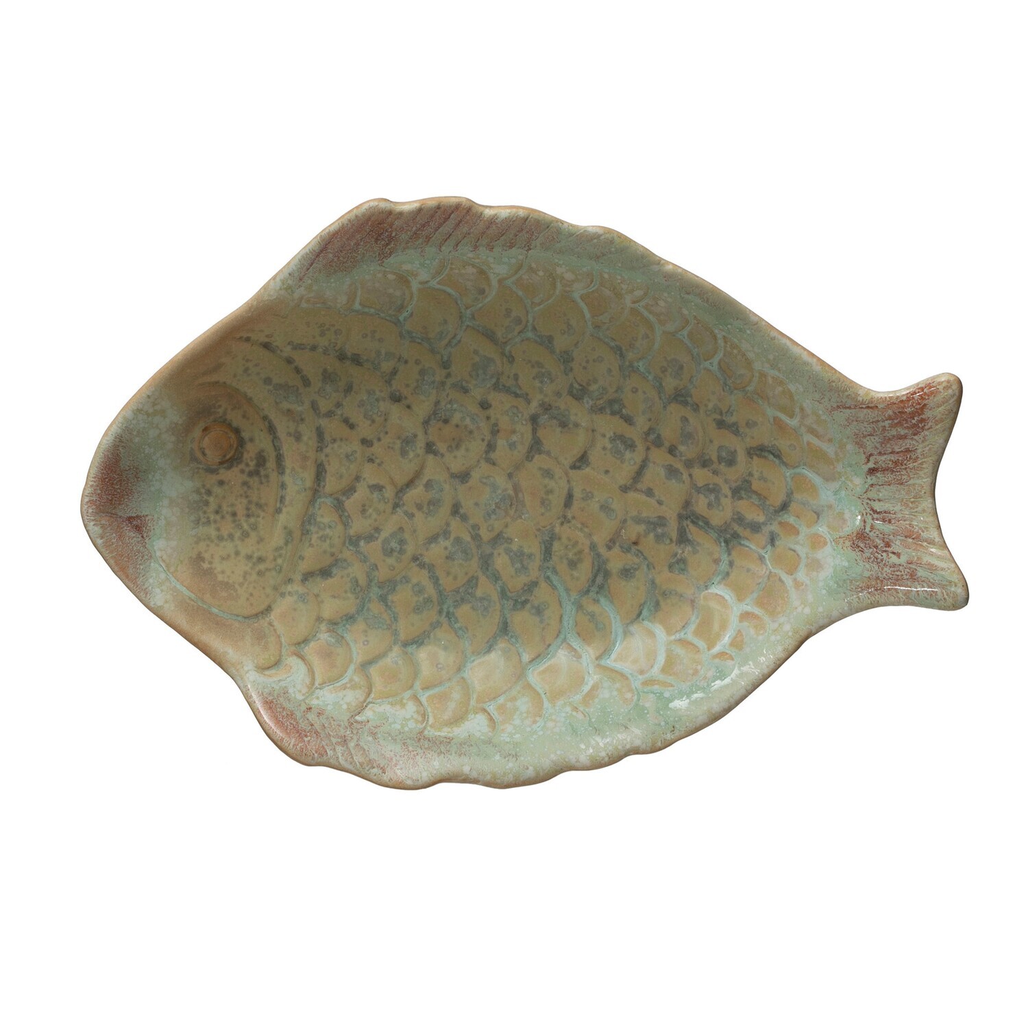 Fish Stoneware Plate
