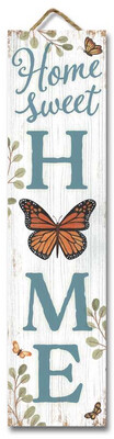 Butterfly Home Sweet Home Sign