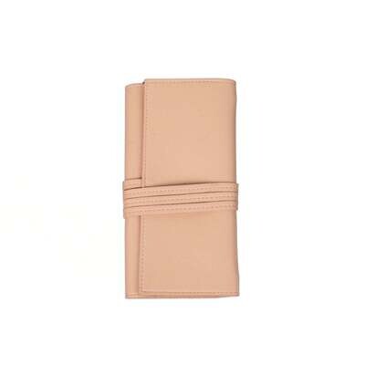 Beige Jewelry Roll Up