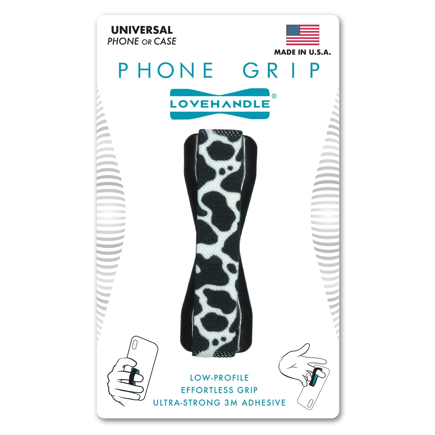 Iphone Grip- Cow Hide