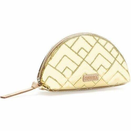 Medium Cosmetic Bag Evadney Gold