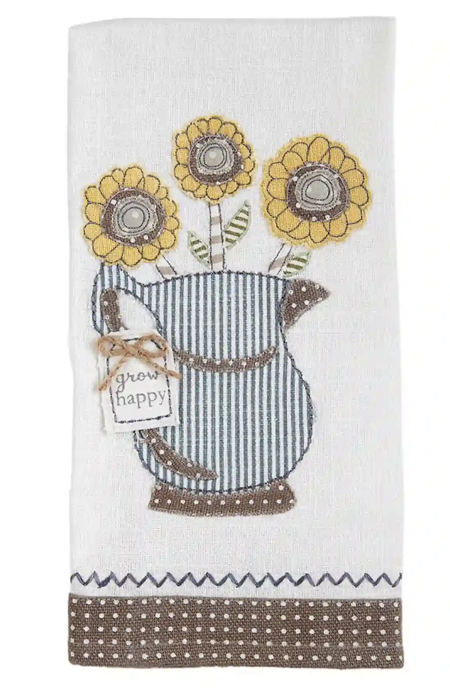 Grow Happy Tea Towel