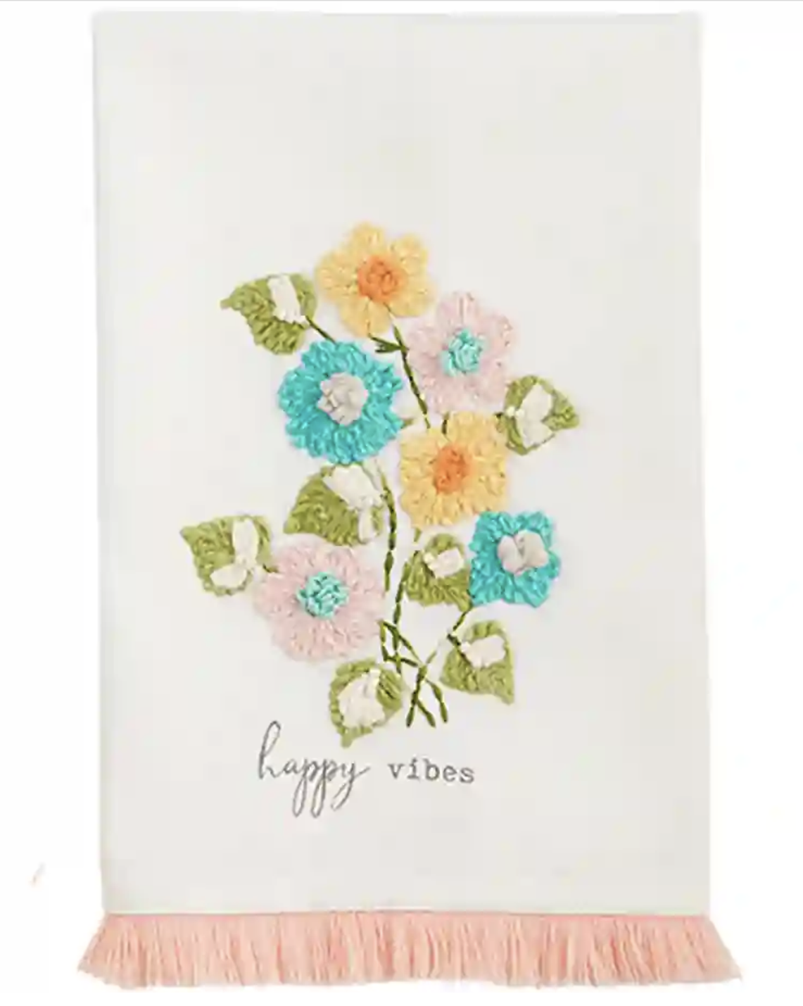 Happy Vibes tea Towel