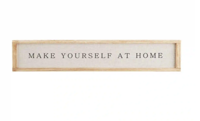 Yourself At Home Canvas