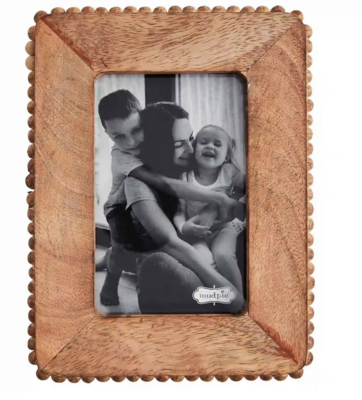 Beaded Wooden Frame 5x7