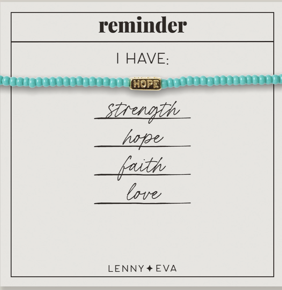Hope bracelet