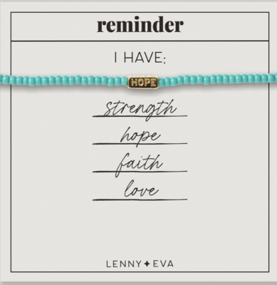Hope bracelet