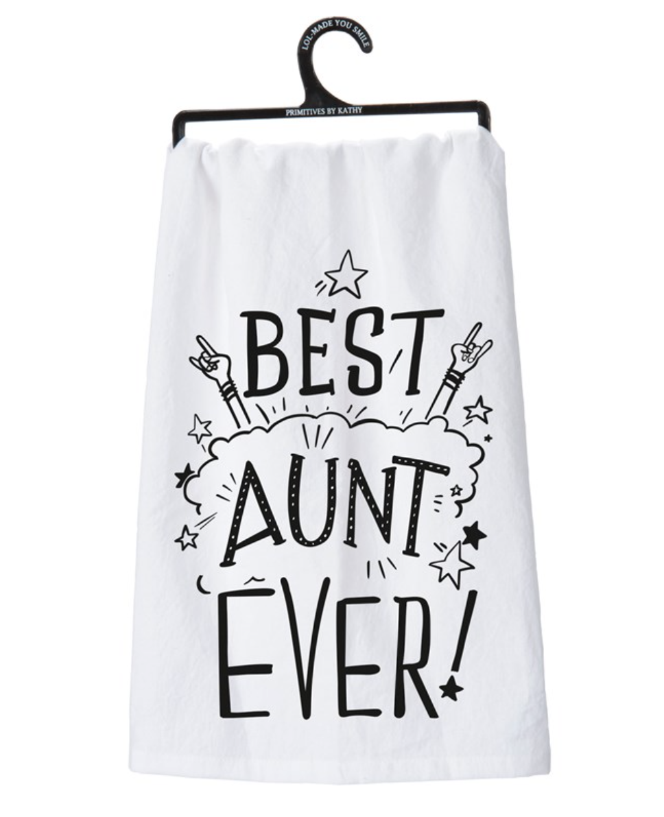 Best Aunt Ever Tea Towel