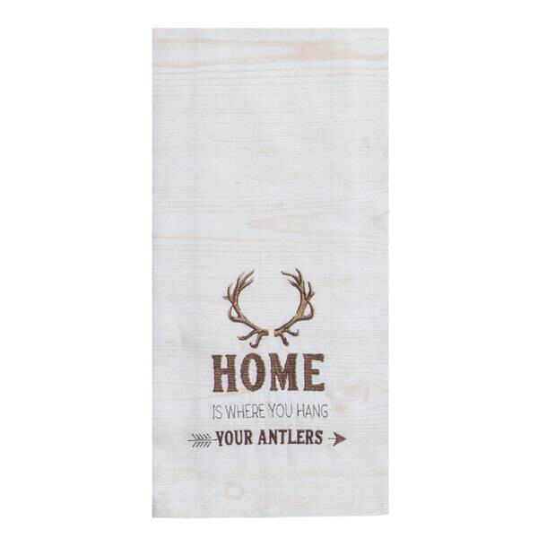 Antlers Home Tea Towel