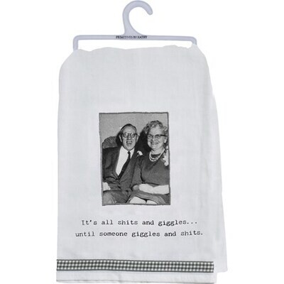 And Giggles Tea Towel