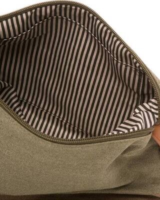 Khaki Toiletry Bag 