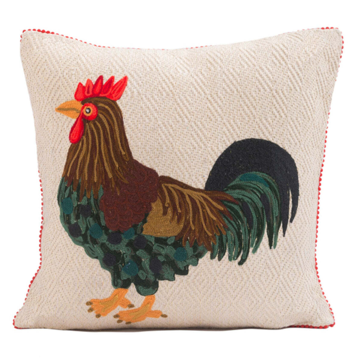 Gold w/ Rooster Pillow