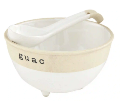 Guac Bowl with Spoon