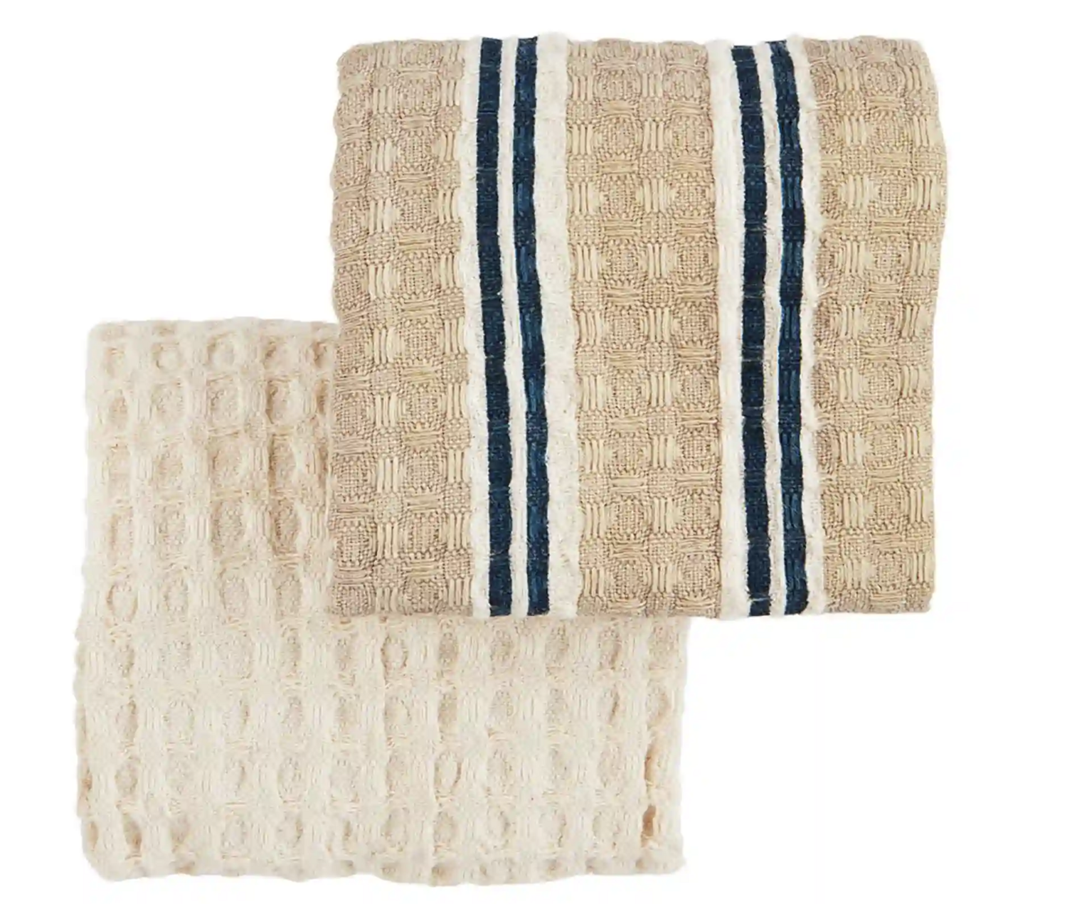 Taupe Waffle Towel Set