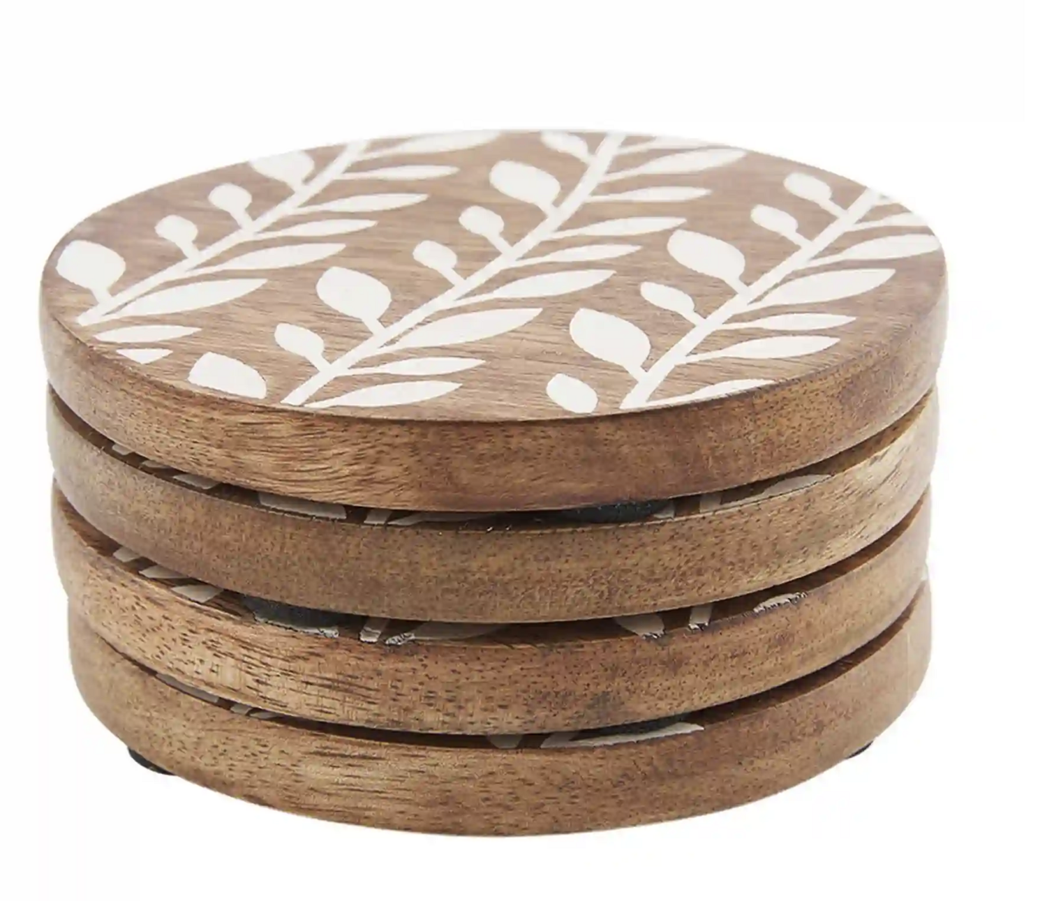 Carved Rustic Coasters