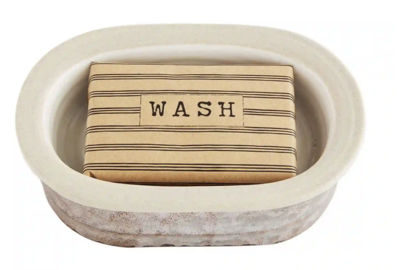 Farm Soap Dish Set