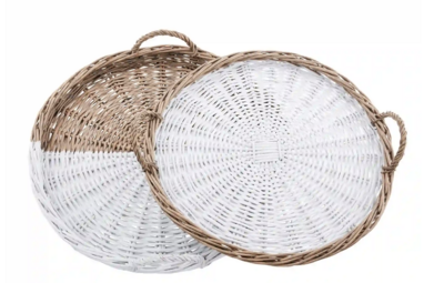 Small Willow Basket Tray