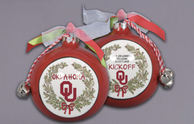 Ok Kickoff Ornament 