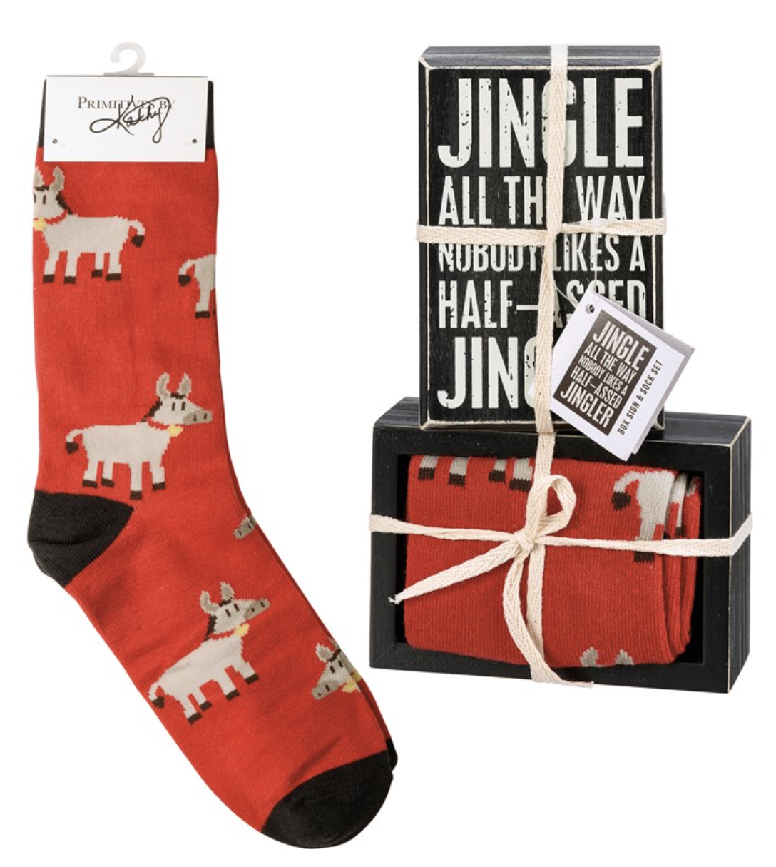 Box and Socks Jingler