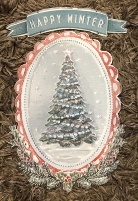 Oval Christmas Signs