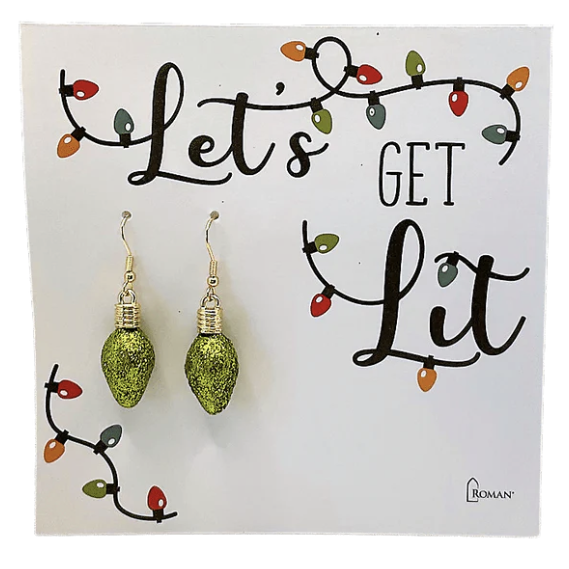 Christmas Lights Earrings