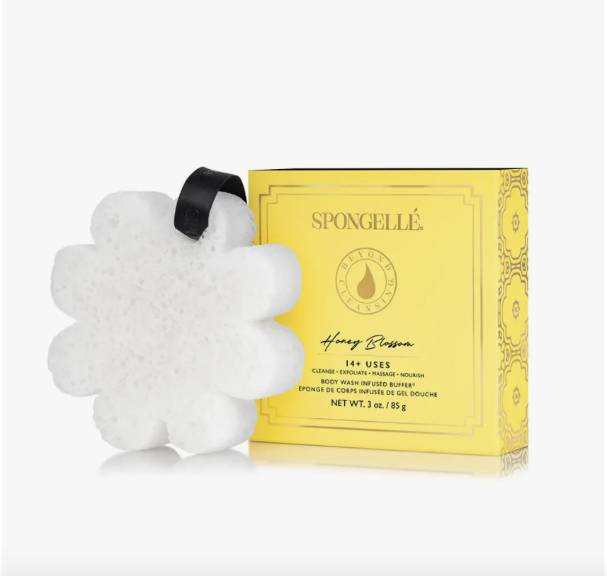 Flower Spongelle in Box-Honey Blossom