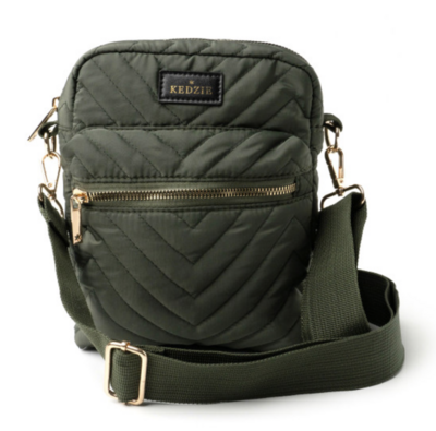 Olive Quilted Bag