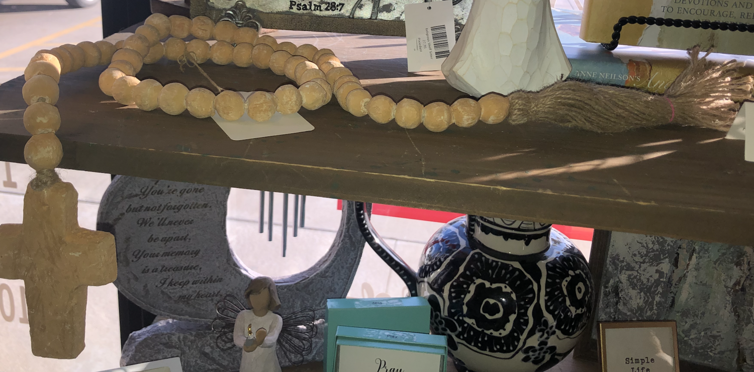 Garland with Cross and Tassel