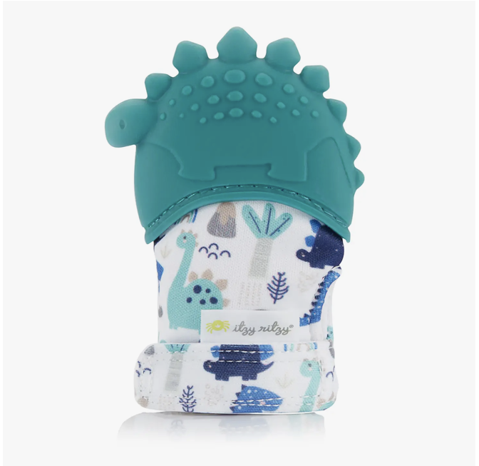 Dino Teething Mitt