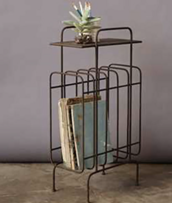 Table with Magazine Holder
